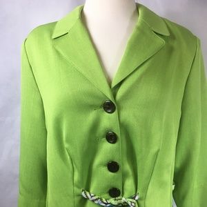 Lime Green Summer Skirt Set